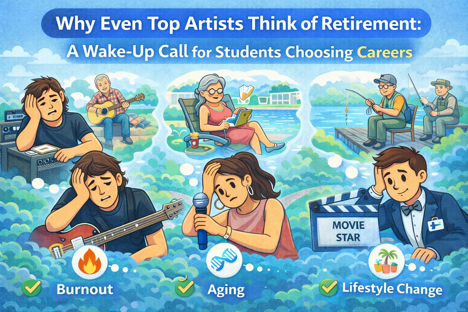 Why Even Top Artists Think of Retirement: A Wake-Up Call for Students Choosing Careers