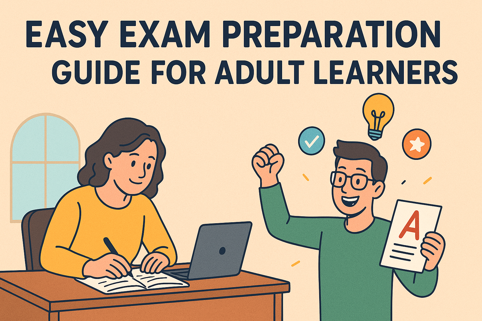 Easy Exam Preparation Guide for Adult Learners