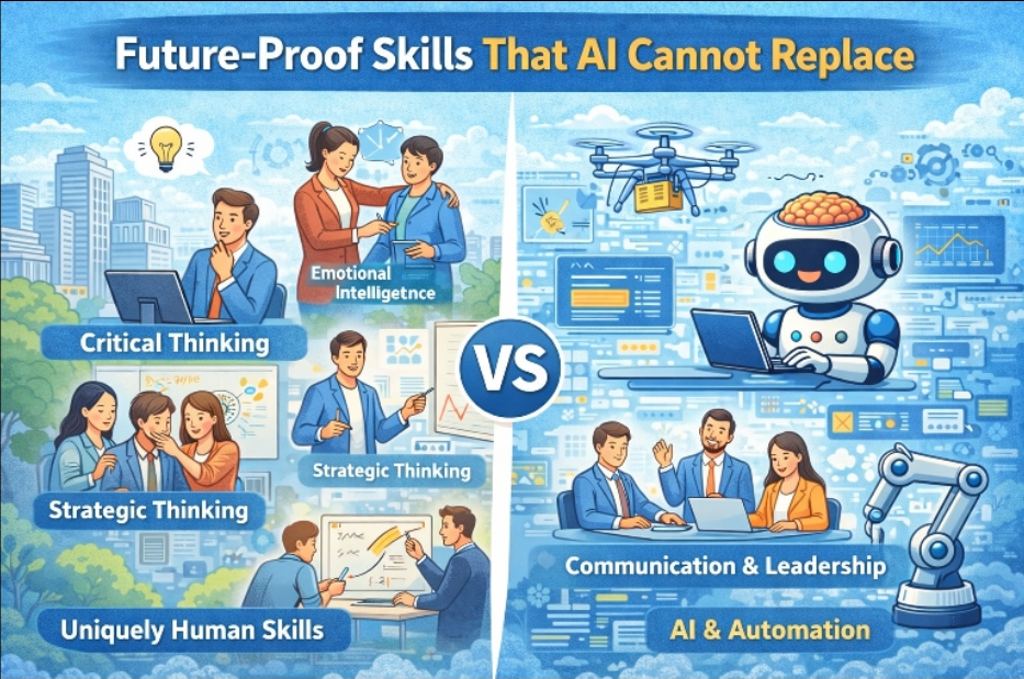 Future Proof Skills That AI Cannot Replace